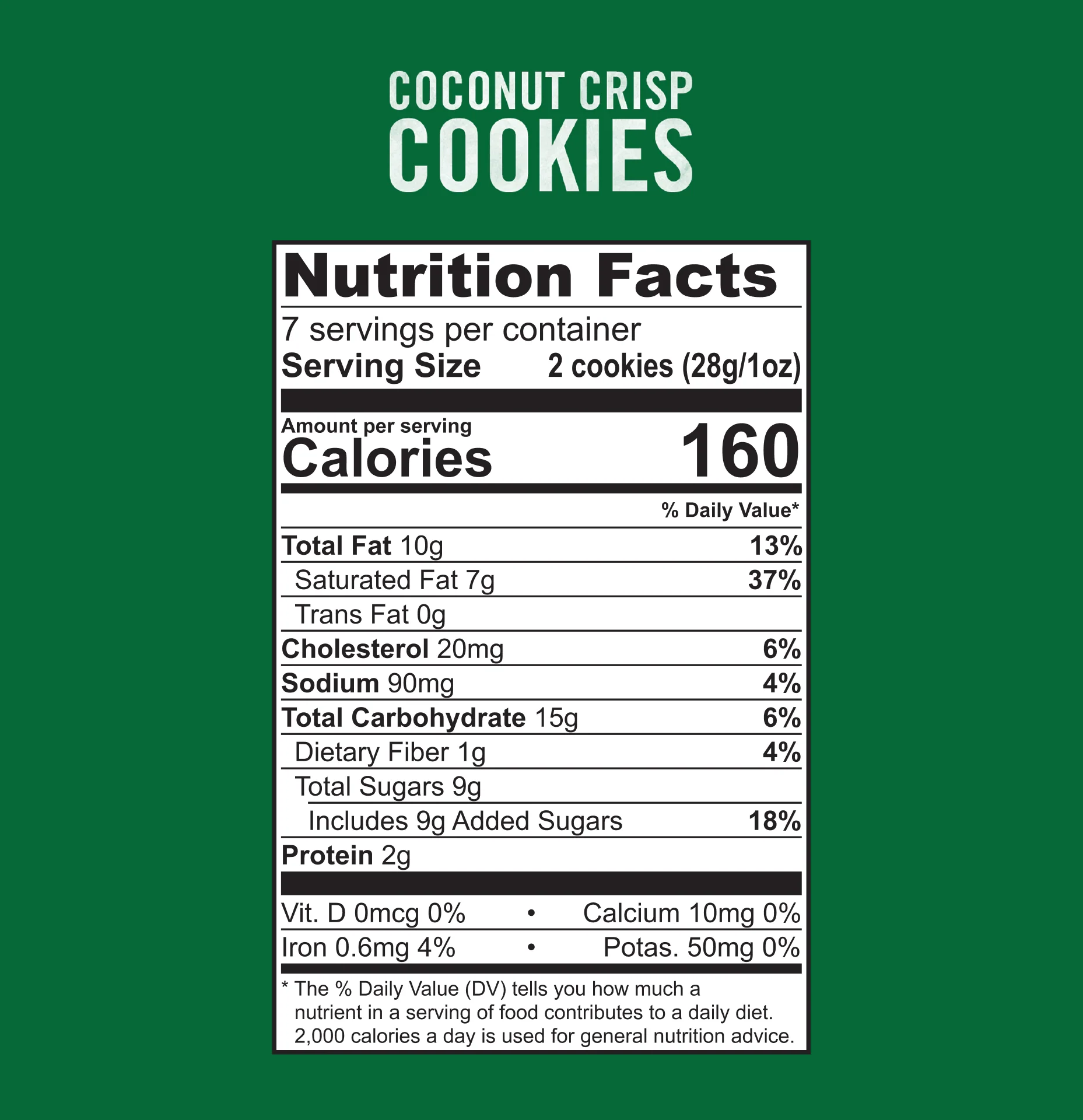 Coconut Crisp Cookies - Image 6