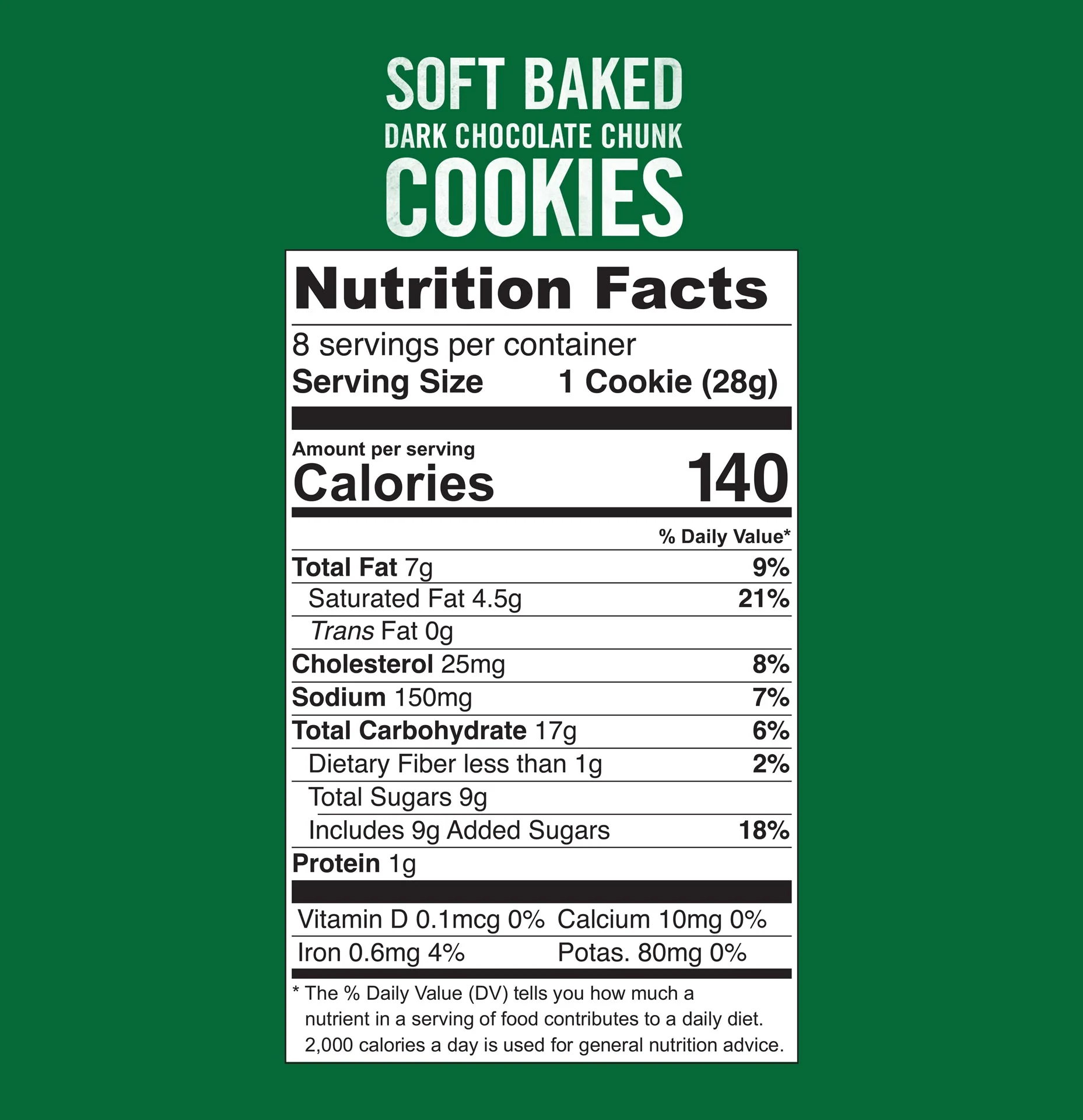 Soft Baked Dark Chocolate Chunk - Image 8